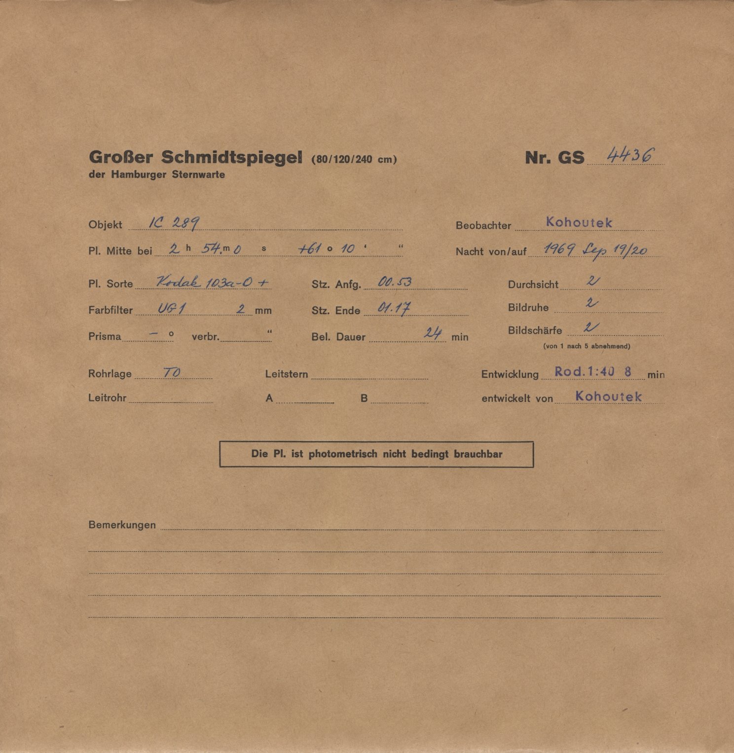 Plattenhuelle GS04436