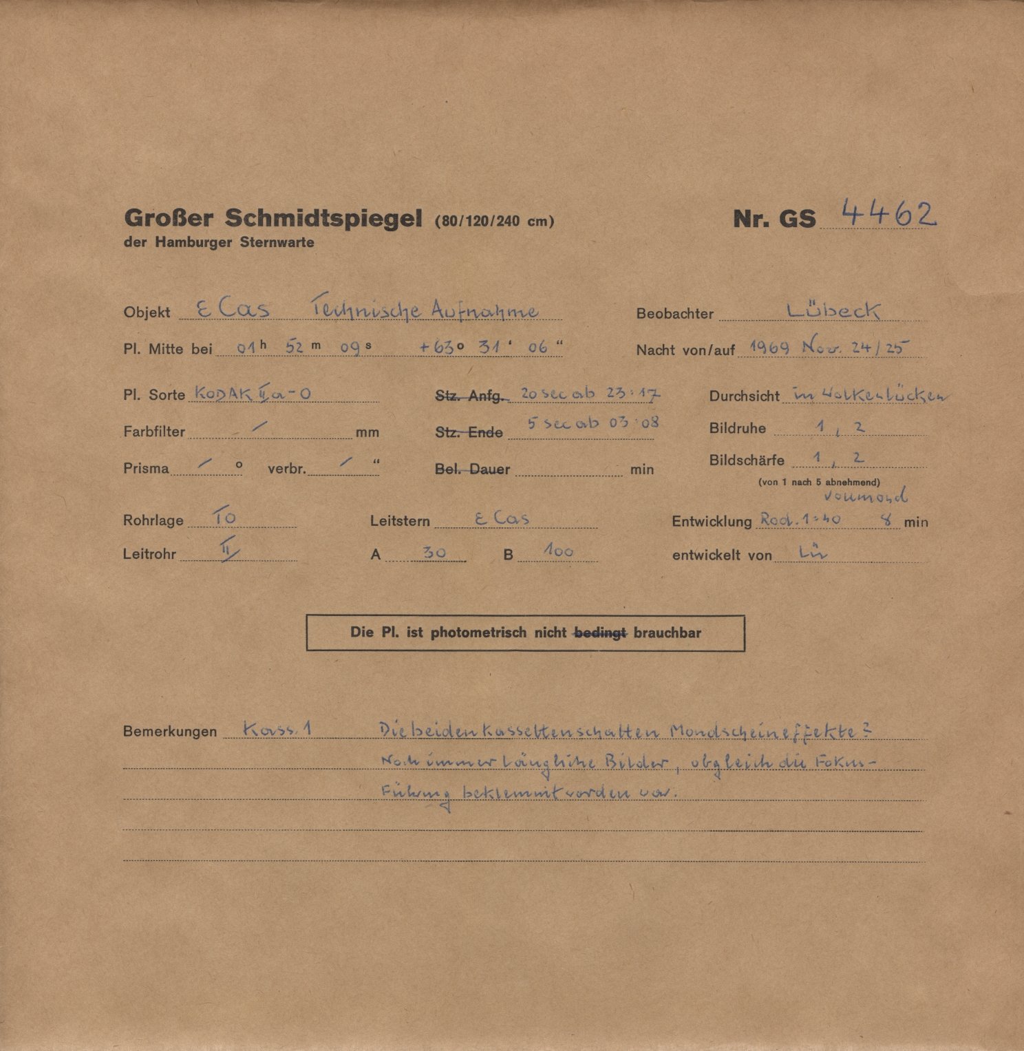 Plattenhuelle GS04462