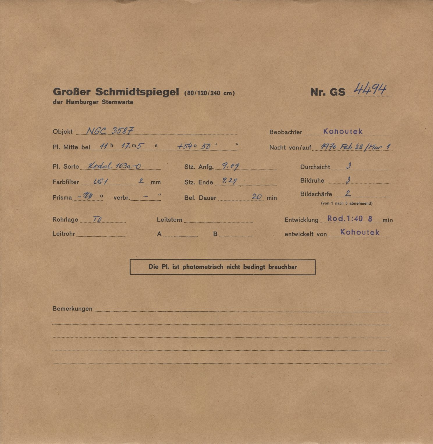 Plattenhuelle GS04494