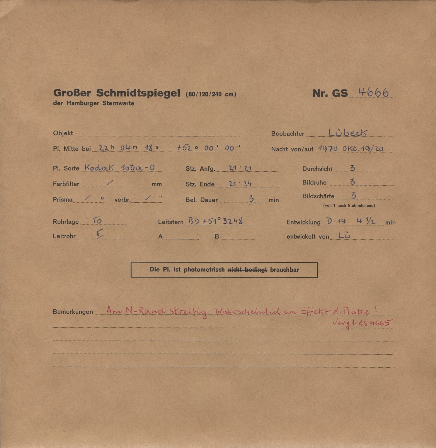 Plattenhuelle GS04666