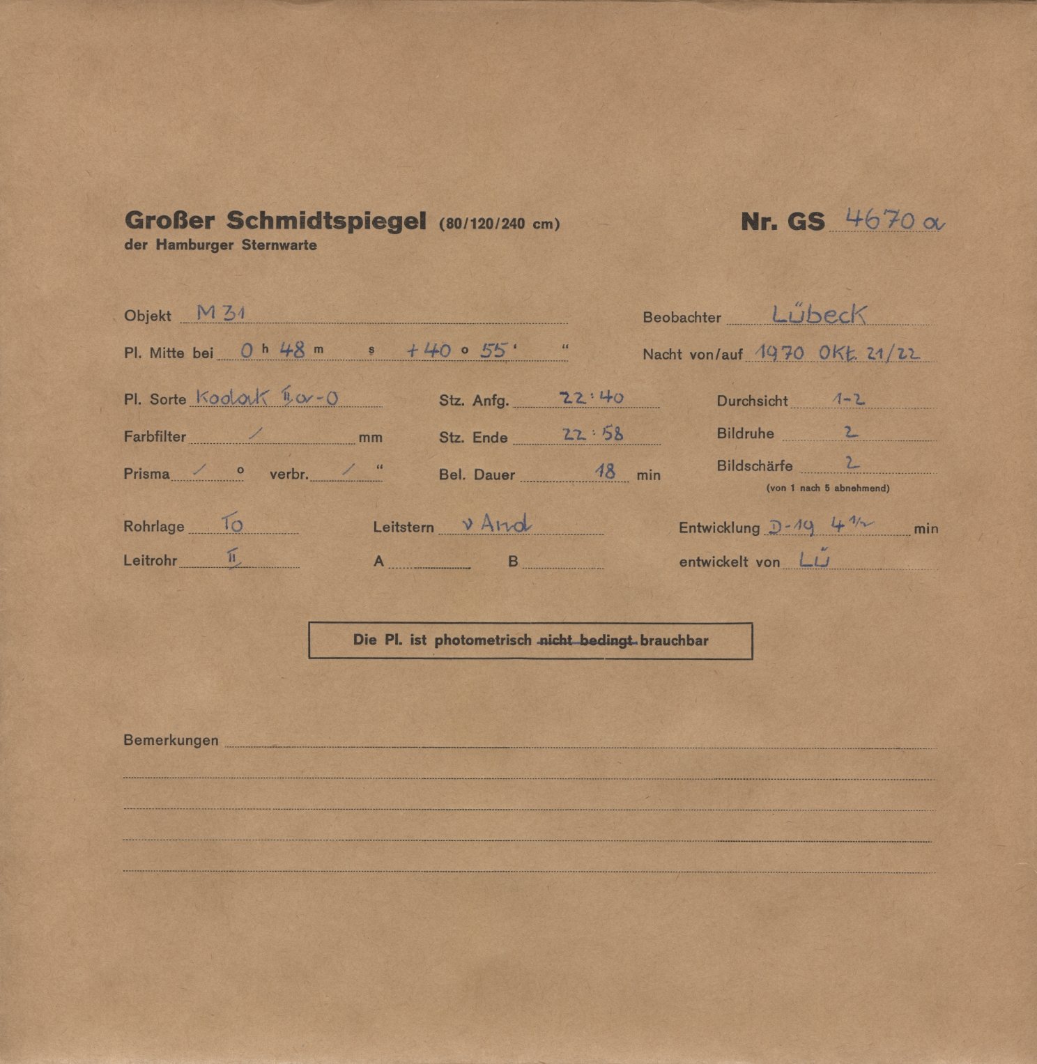 Plattenhuelle GS04670a