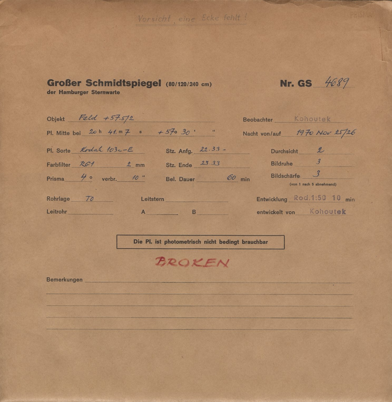 Plattenhuelle GS04689