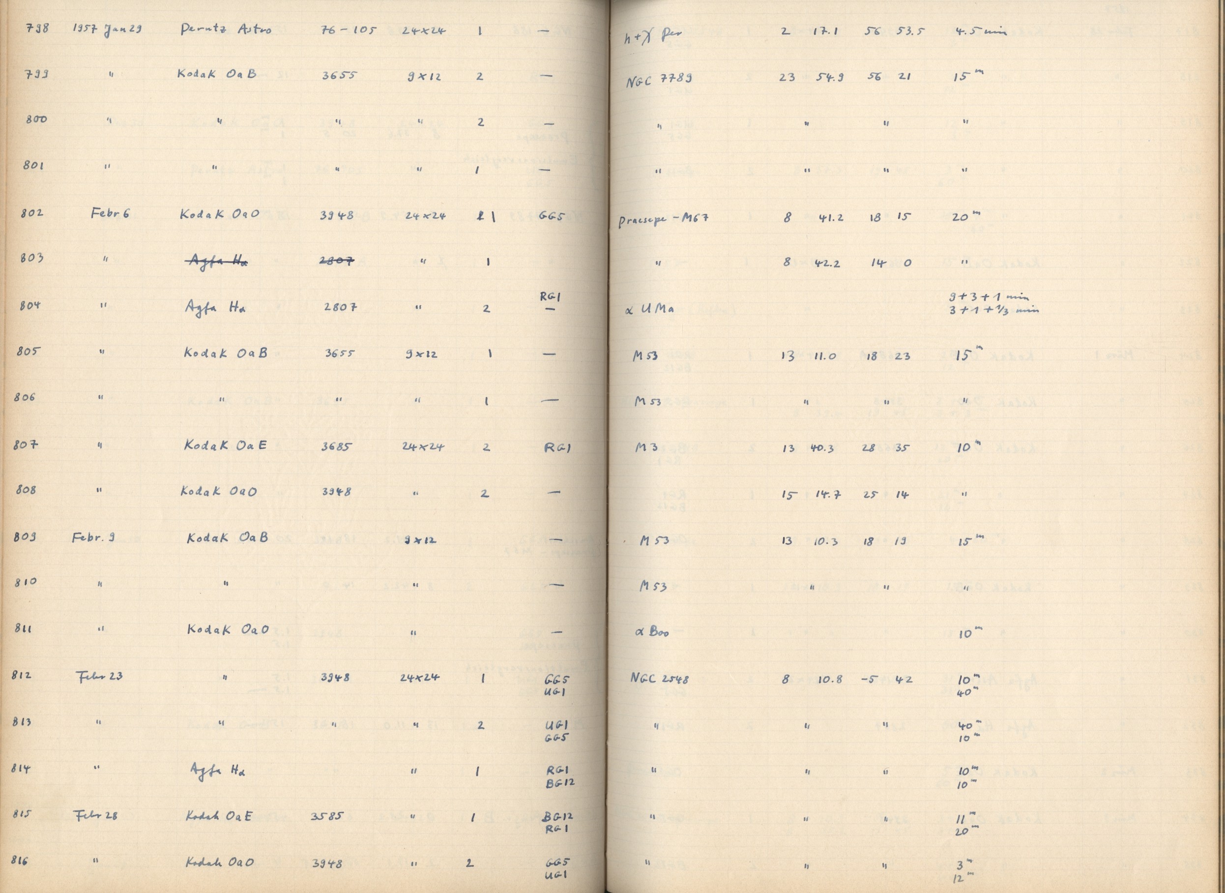 Plattenverzeichnis: ganze Seite00816