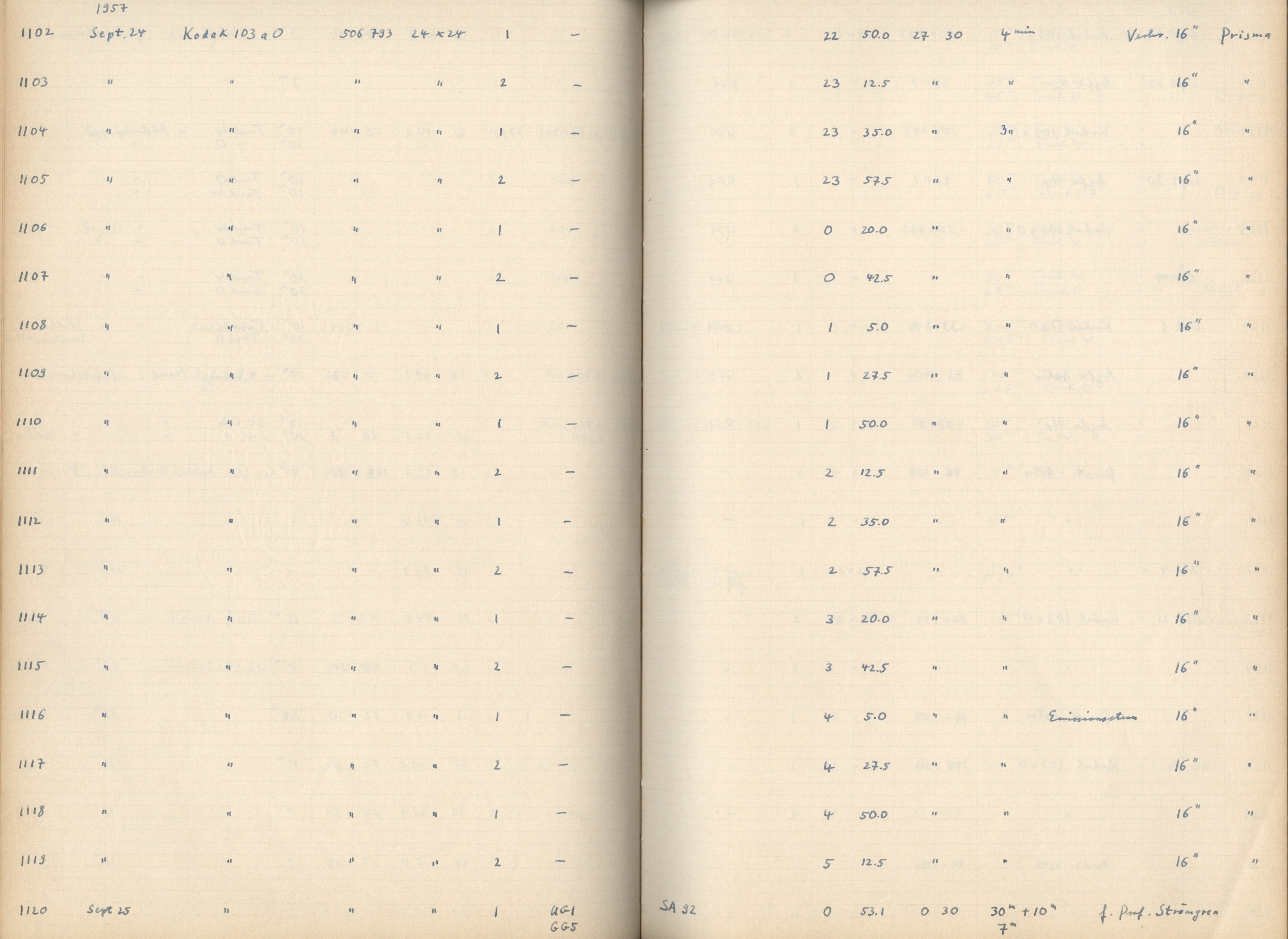 Plattenverzeichnis: ganze Seite01114