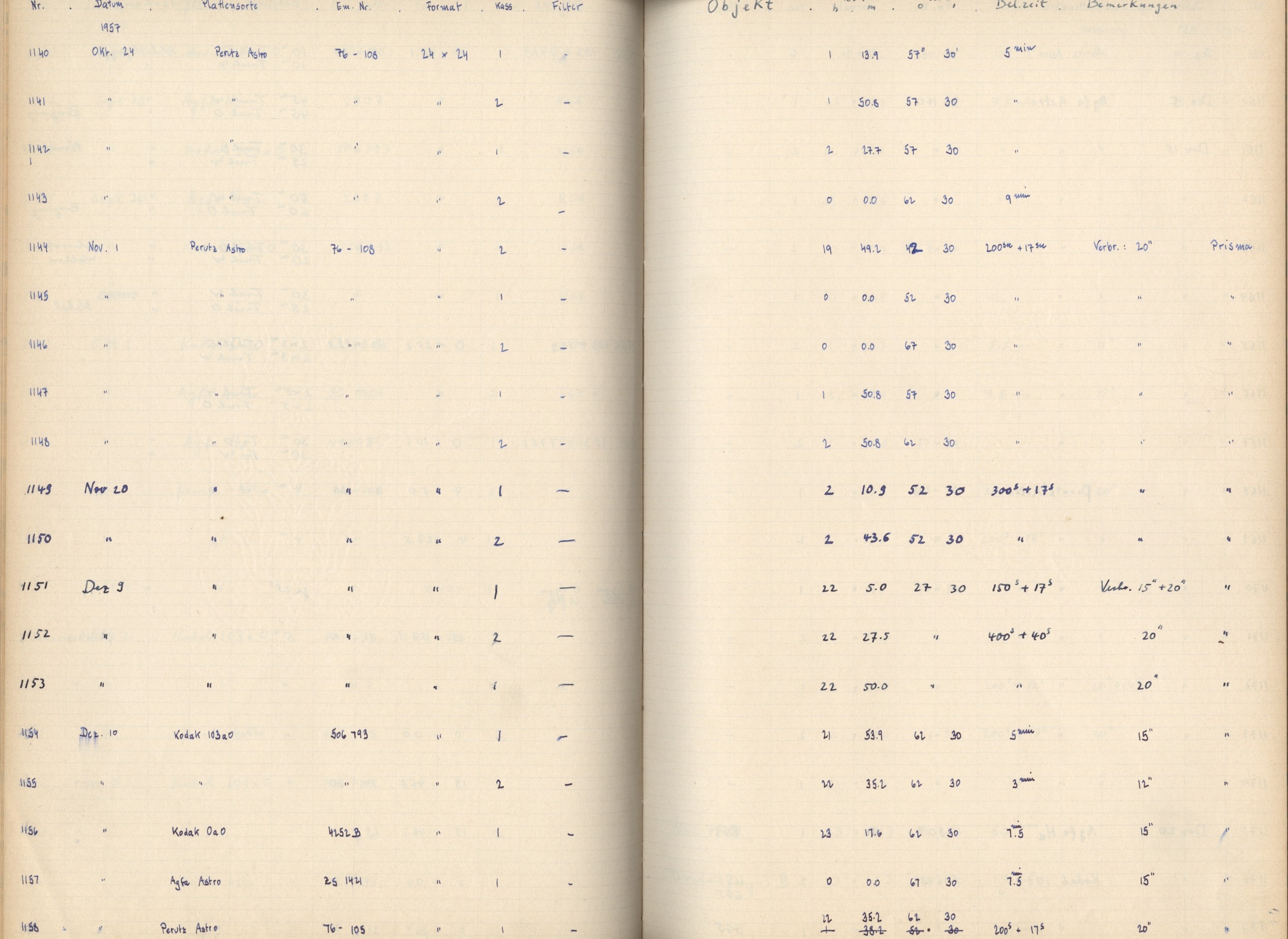 Plattenverzeichnis: ganze Seite01152