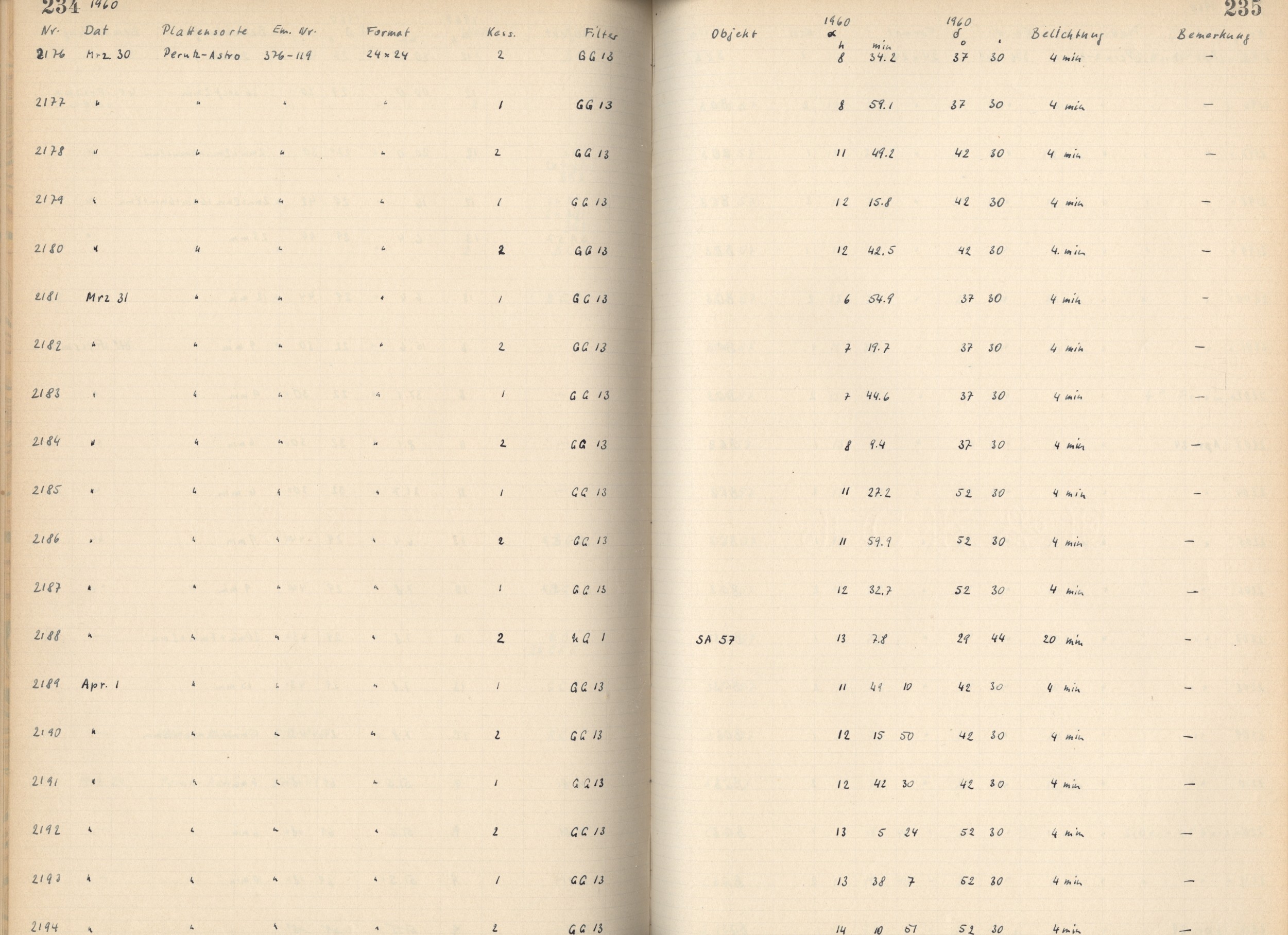 Plattenverzeichnis: ganze Seite02181