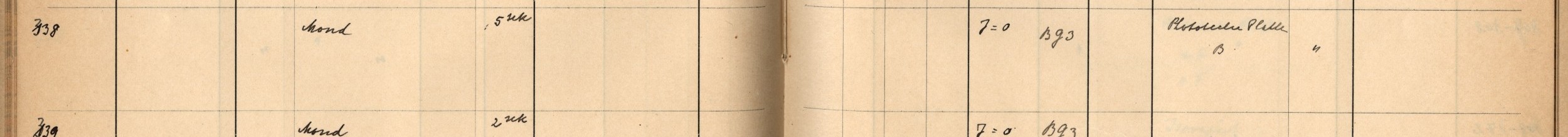 Plattenverzeichnis Eintrag00138
