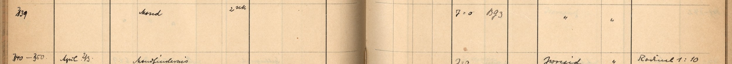 Plattenverzeichnis Eintrag00139