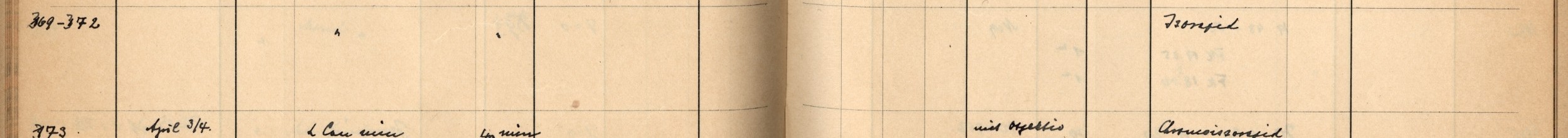 Plattenverzeichnis Eintrag00171