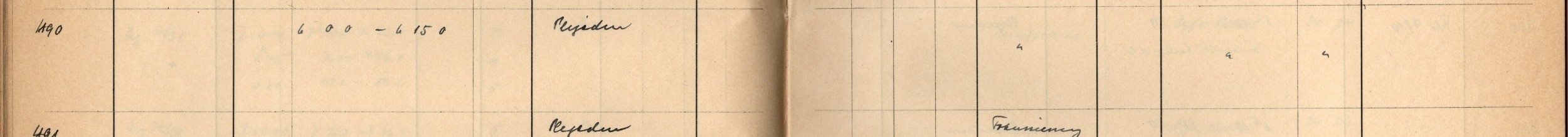 Plattenverzeichnis Eintrag00490