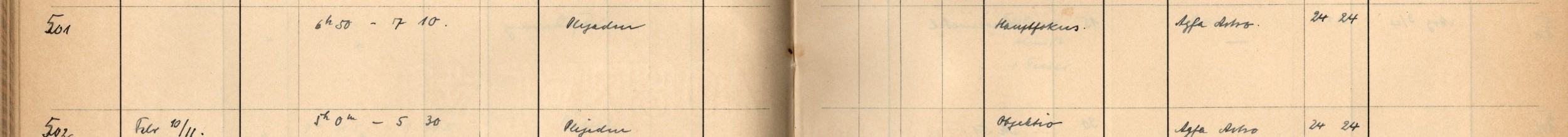 Plattenverzeichnis Eintrag00501