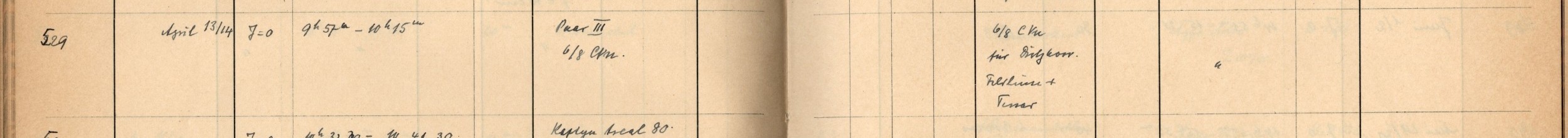Plattenverzeichnis Eintrag00529