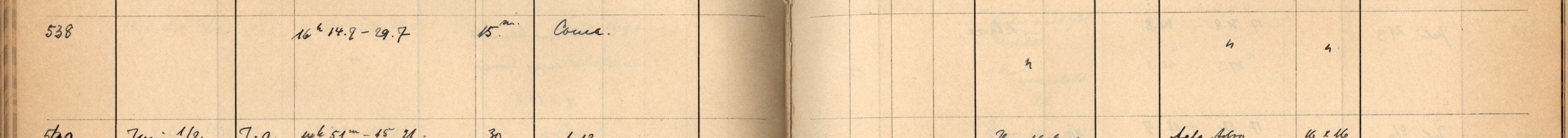 Plattenverzeichnis Eintrag00538