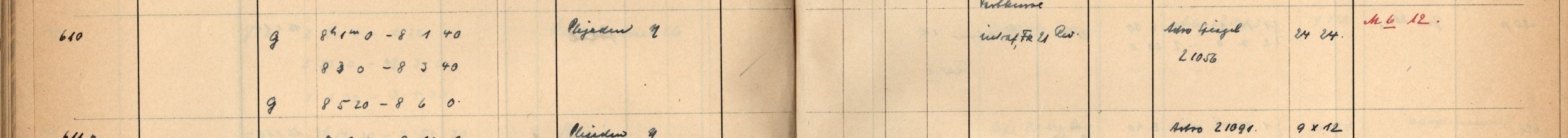 Plattenverzeichnis Eintrag00610