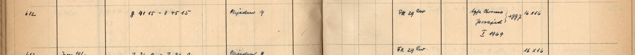 Plattenverzeichnis Eintrag00612