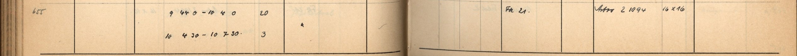 Plattenverzeichnis Eintrag00655