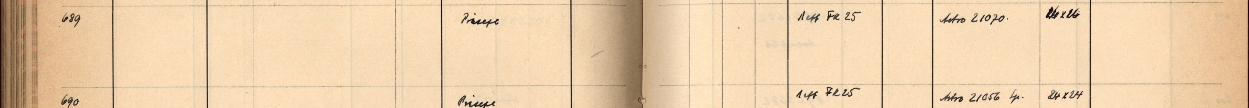 Plattenverzeichnis Eintrag00689