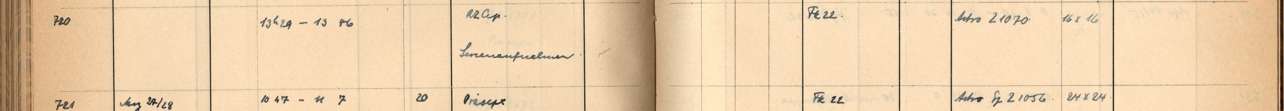 Plattenverzeichnis Eintrag00720