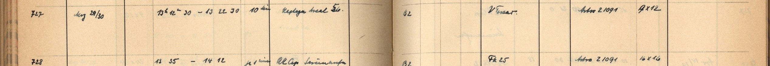 Plattenverzeichnis Eintrag00727