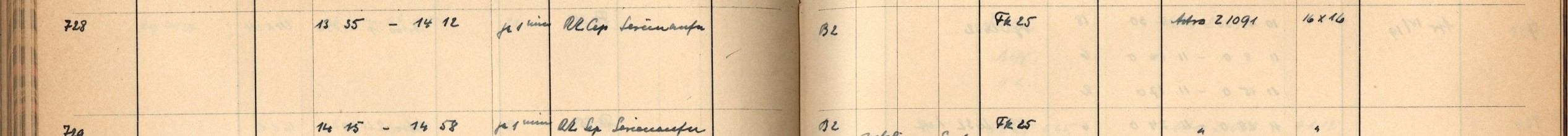 Plattenverzeichnis Eintrag00728