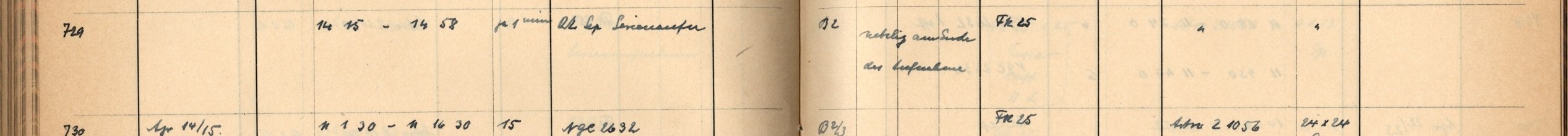 Plattenverzeichnis Eintrag00729