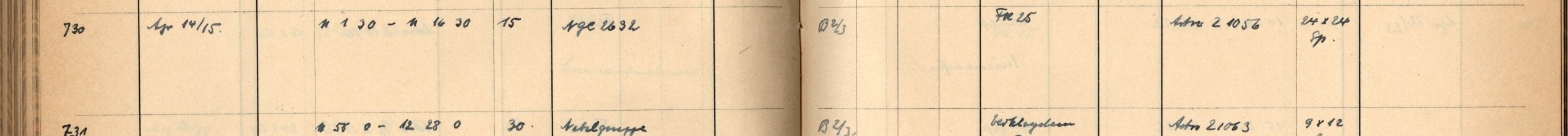 Plattenverzeichnis Eintrag00730