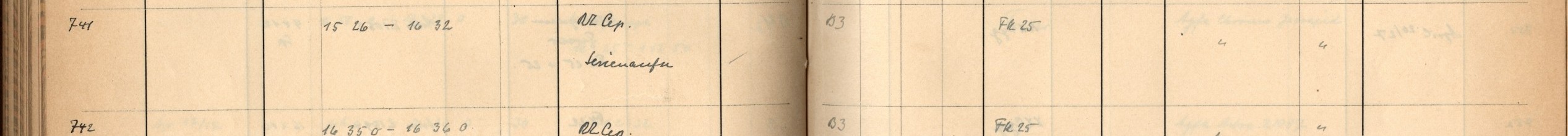 Plattenverzeichnis Eintrag00741