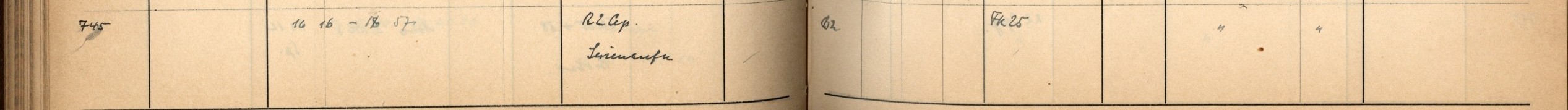 Plattenverzeichnis Eintrag00745