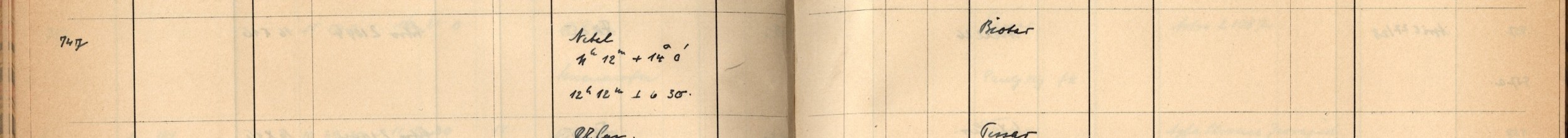 Plattenverzeichnis Eintrag00747