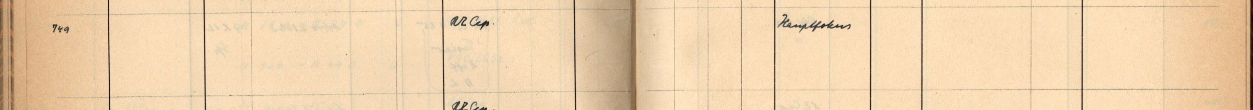 Plattenverzeichnis Eintrag00749