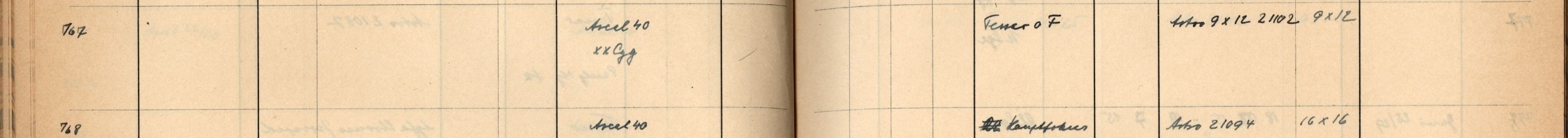 Plattenverzeichnis Eintrag00767