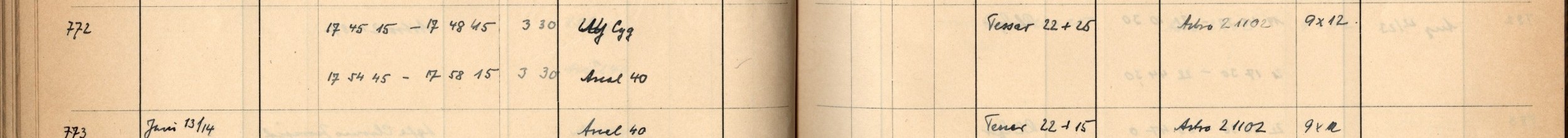 Plattenverzeichnis Eintrag00772