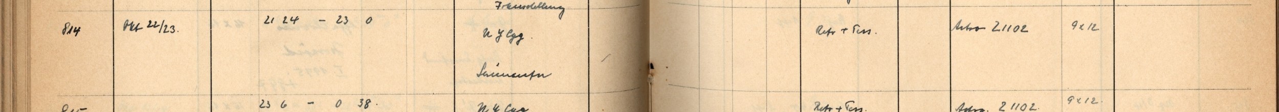 Plattenverzeichnis Eintrag00814