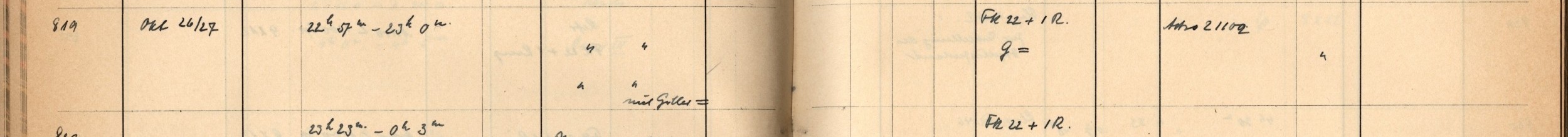 Plattenverzeichnis Eintrag00819