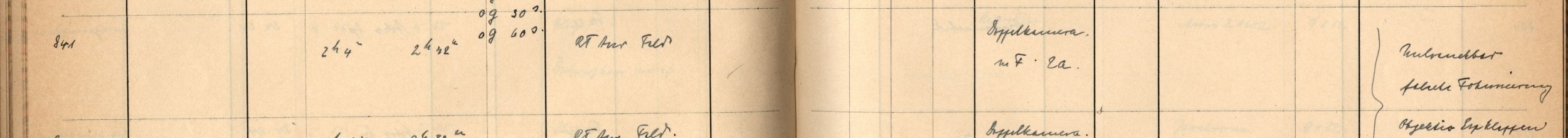 Plattenverzeichnis Eintrag00841