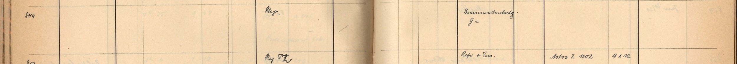 Plattenverzeichnis Eintrag00849