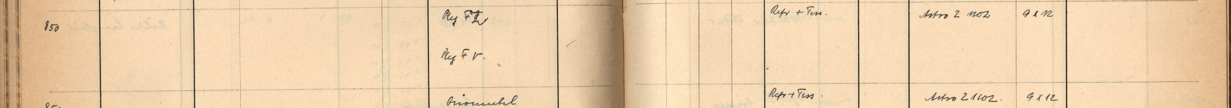 Plattenverzeichnis Eintrag00850