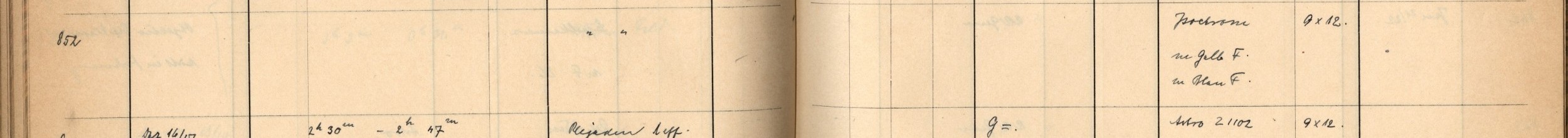 Plattenverzeichnis Eintrag00852