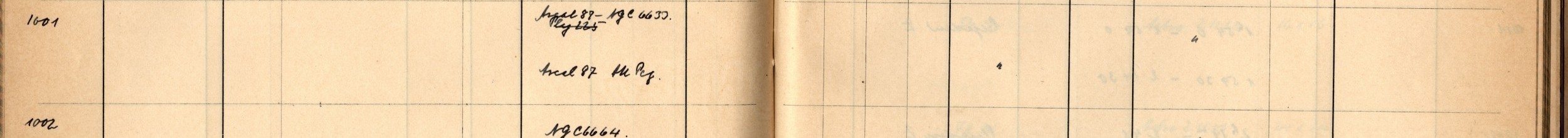 Plattenverzeichnis Eintrag01001