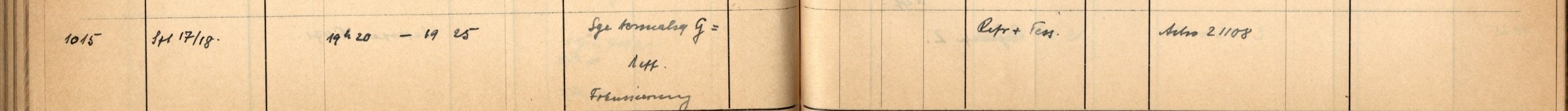 Plattenverzeichnis Eintrag01015