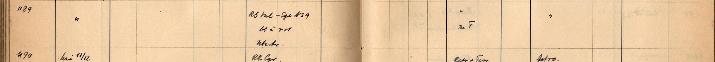 Plattenverzeichnis Eintrag01189