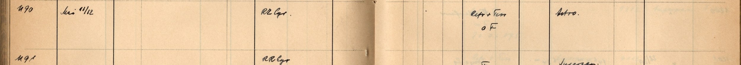 Plattenverzeichnis Eintrag01190
