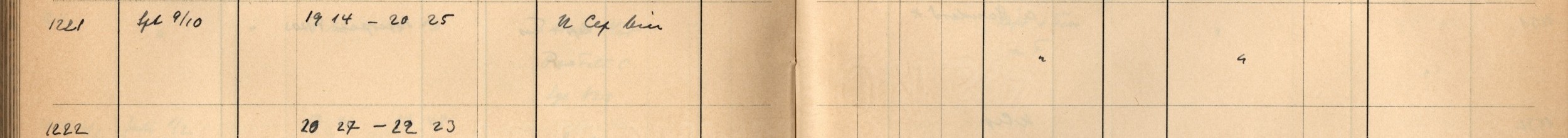 Plattenverzeichnis Eintrag01221