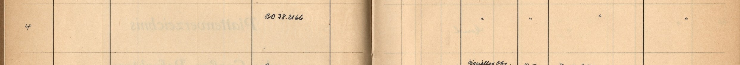 Plattenverzeichnis Eintragd0004