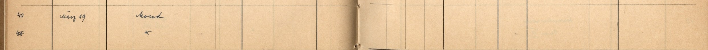 Plattenverzeichnis Eintragd0040