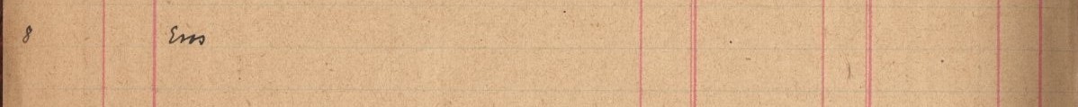 Plattenverzeichnis Eintragk0008