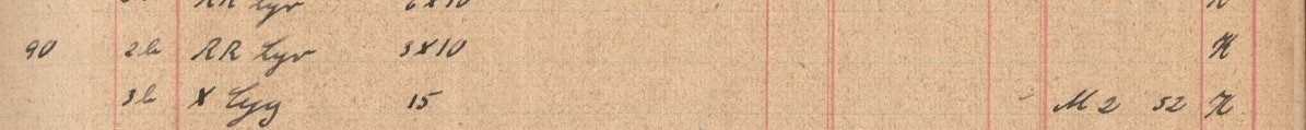 Plattenverzeichnis Eintragk0090