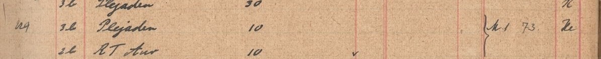 Plattenverzeichnis Eintragk0229