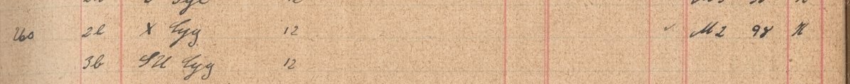 Plattenverzeichnis Eintragk0260