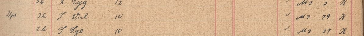 Plattenverzeichnis Eintragk0271